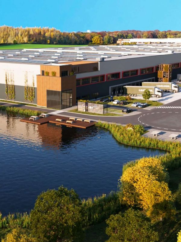 Der Industriepark Grimma von Hines
