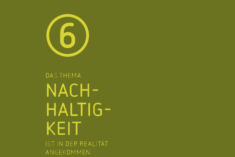 Das Thema Nachhaltigkeit Ist In Der Realitat Angekommen Logix Award