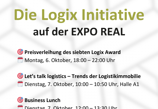 Programmübersicht Logix auf der Expo Real 2025